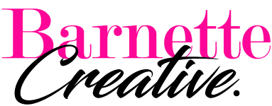 Logo for Barnette Creative for freelance graphic design and marketing