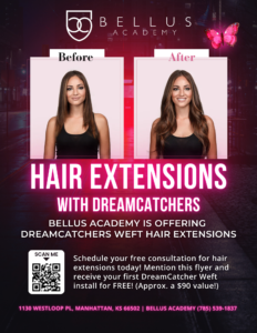 DreamCatchers Hair Extensions Flyer